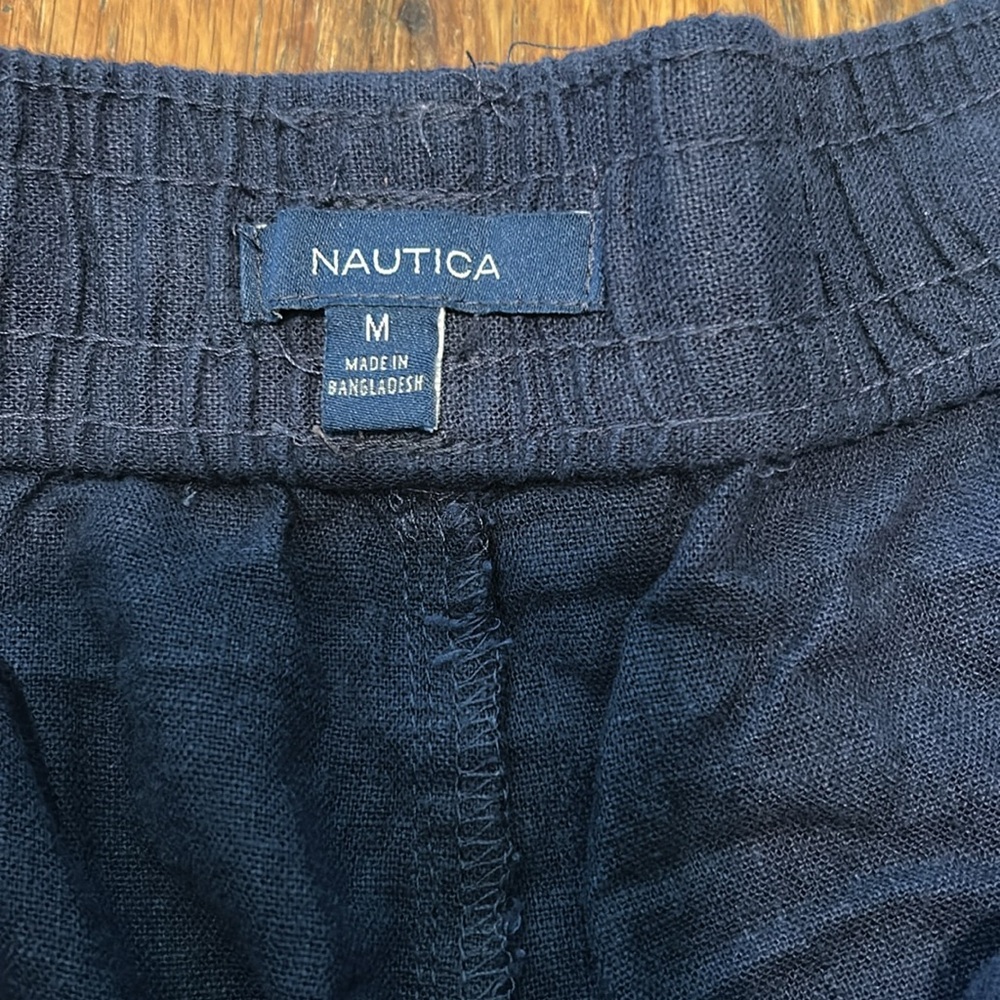 Nautica Blue Shorts Relaxed Fit - Picture 2 of 6